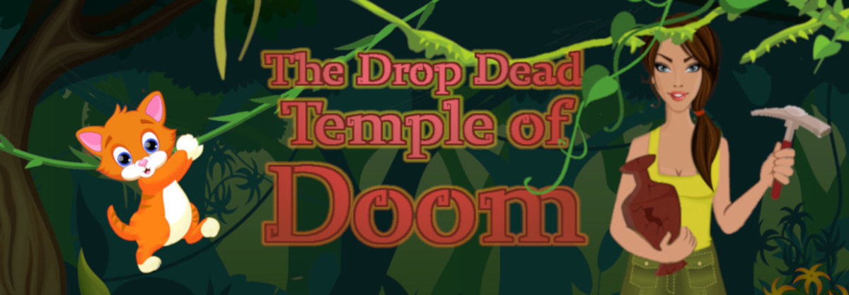 banner for Drop-dead temple mystery